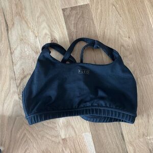 Fleo Midnight Black Sports Bra